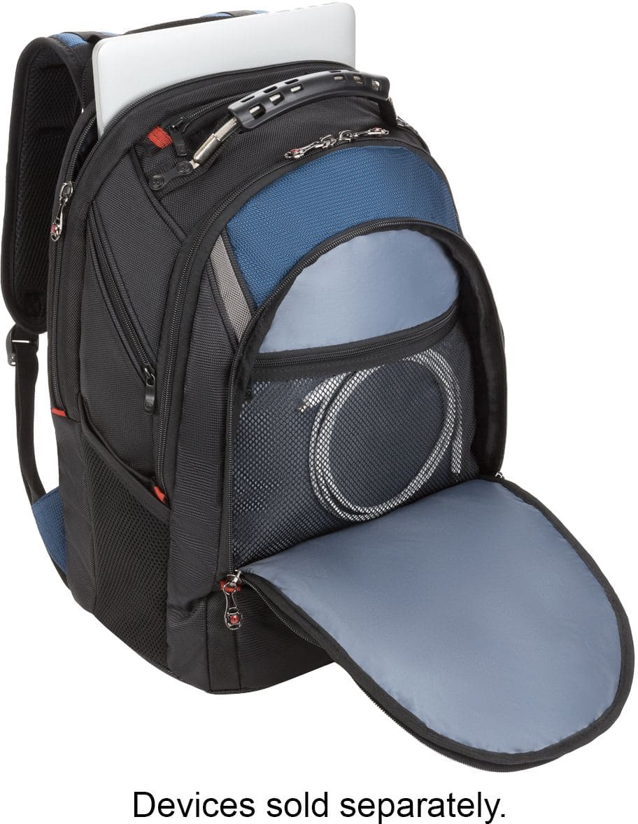 Alt View 18. SwissGear - Ibex Backpack for 17'' Laptop - Blue.