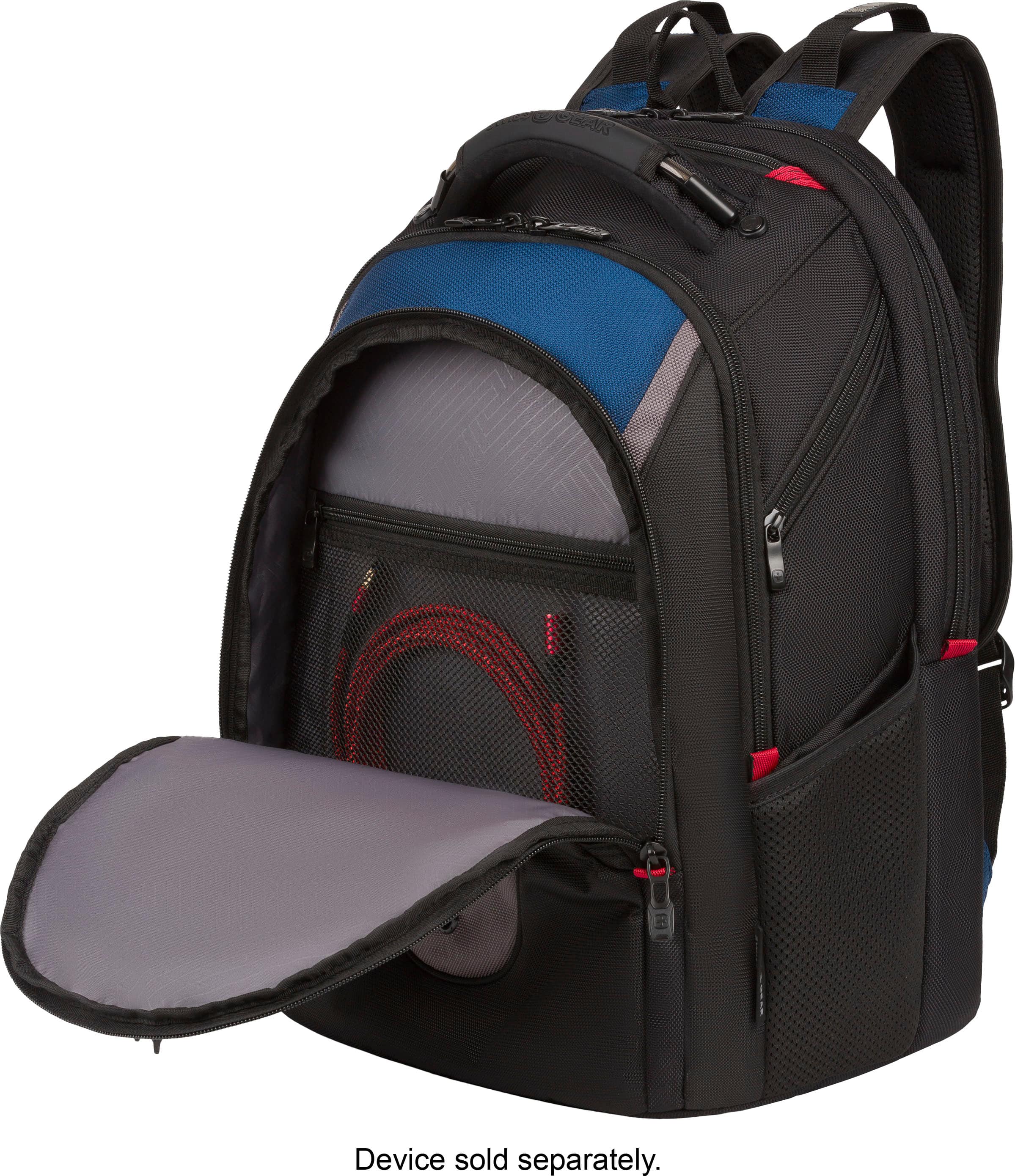 Alt View 19. SwissGear - Ibex Backpack for 17'' Laptop - Blue.