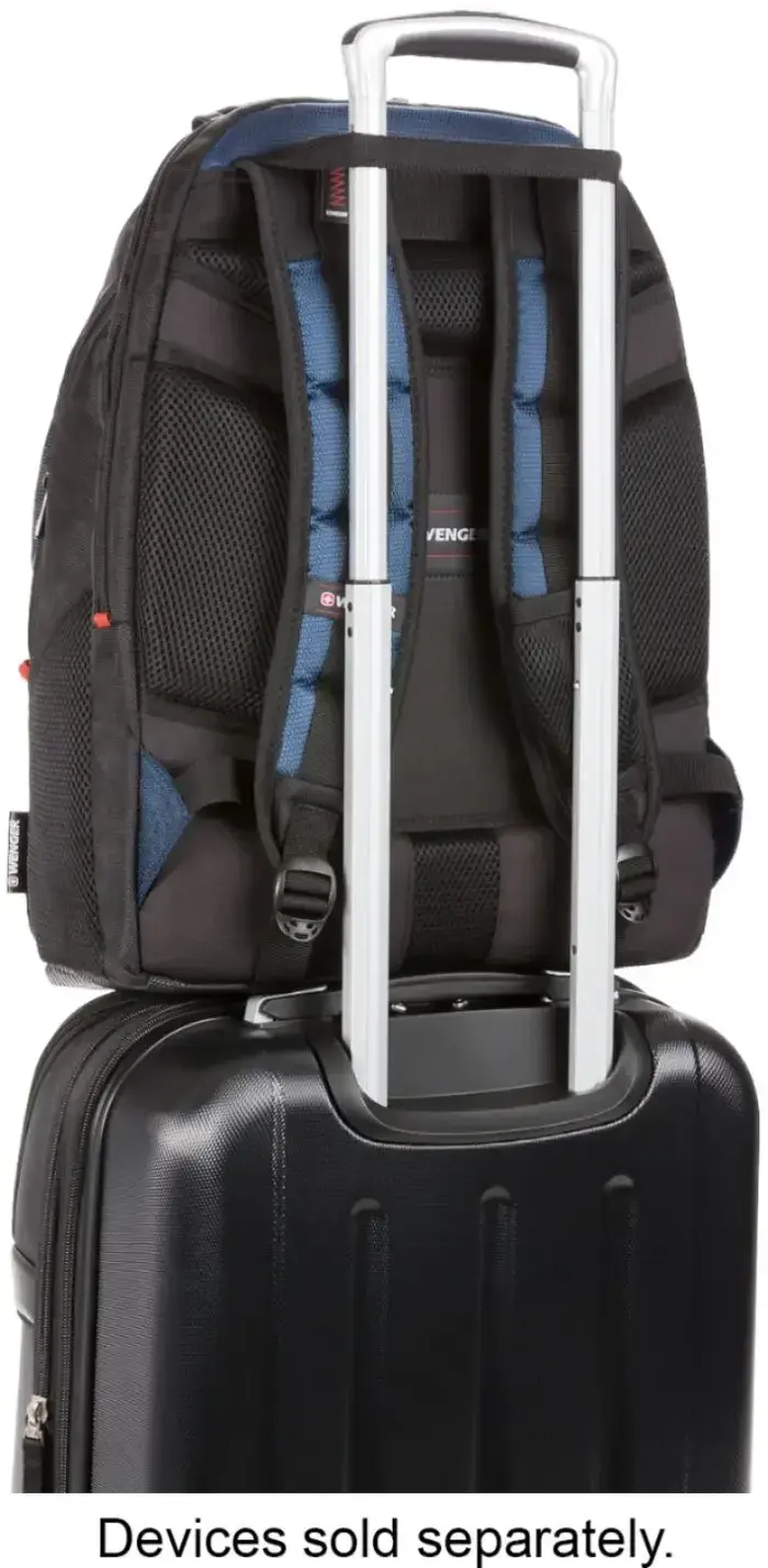 Alt View 21. SwissGear - Ibex Backpack for 17'' Laptop - Blue.