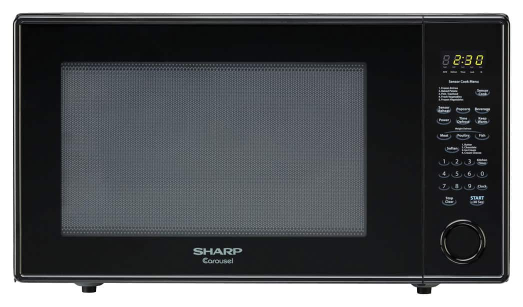 sharp carousel 2.2 cu ft 1200w