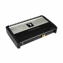 Diamond Audio - DES500.1D Des 1-Ch 500W X 1 @ 2-Ohm, 500W X 1 @ 1-Ohm, 450W X 1 @ 4-Ohm W/Remote - Black/Gray