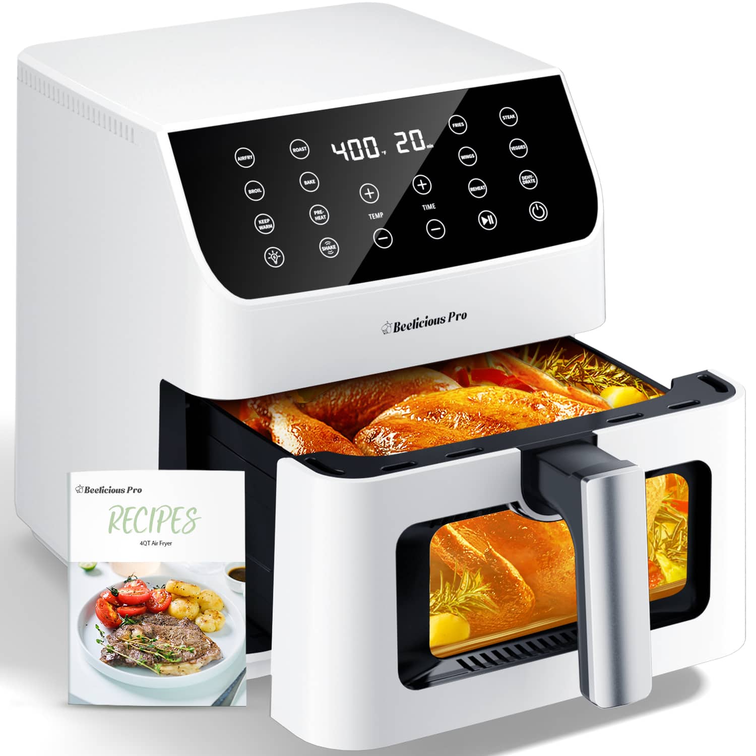 Beelicious Pro, Beelicious Pro, RECIPES, 400, 20, TIME, TEMP, NOF, Au foyer