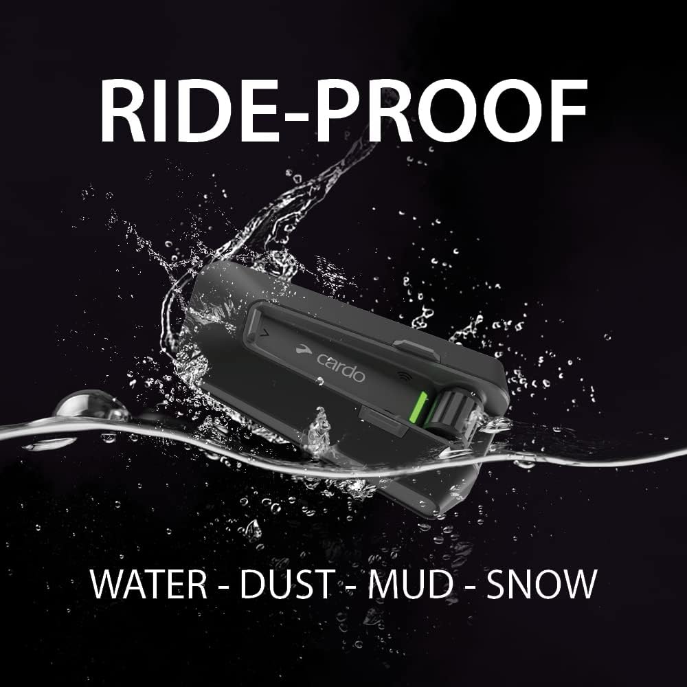 RIDE-PROOF  
WATER - DUST - MUD - SNOW