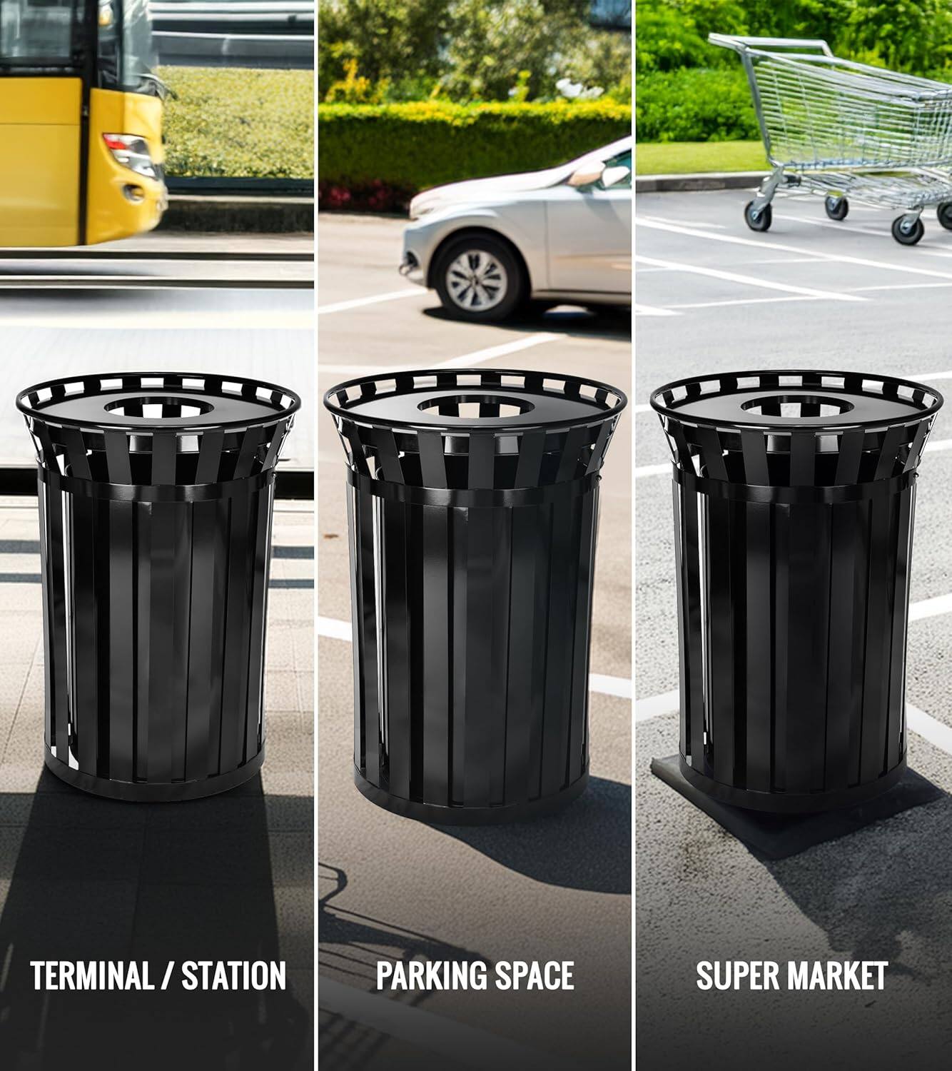 Terminal/Station, Parking Space, Super Market