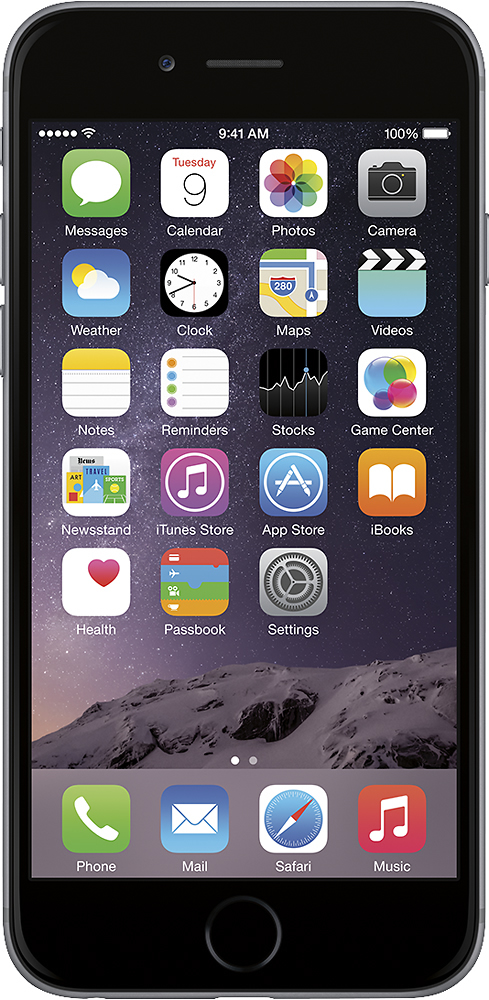 Best Buy: Apple Refurbished iPhone 6 16GB Space Gray (AT&T) MG4N2LL/A