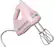 Angle Standard. KitchenAid - Cook for the Cure Ultra Power Plus 7-Speed Hand Mixer - Pink.