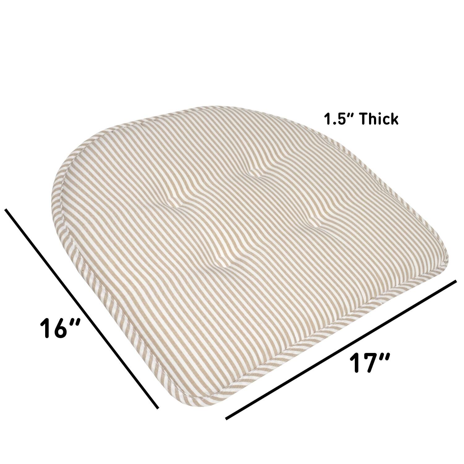 1.5" Thick  
16"  
17"