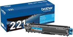 Brother - TN221C Standard-Yield Toner Cartridge - Cyan - Front_Zoom