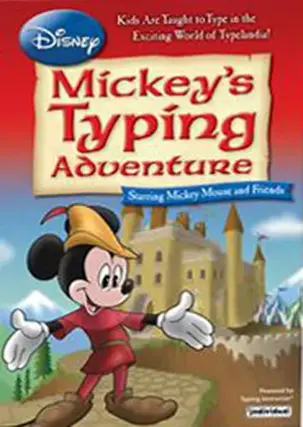 Front. Individual Software - Mickey's Typing Adventure.
