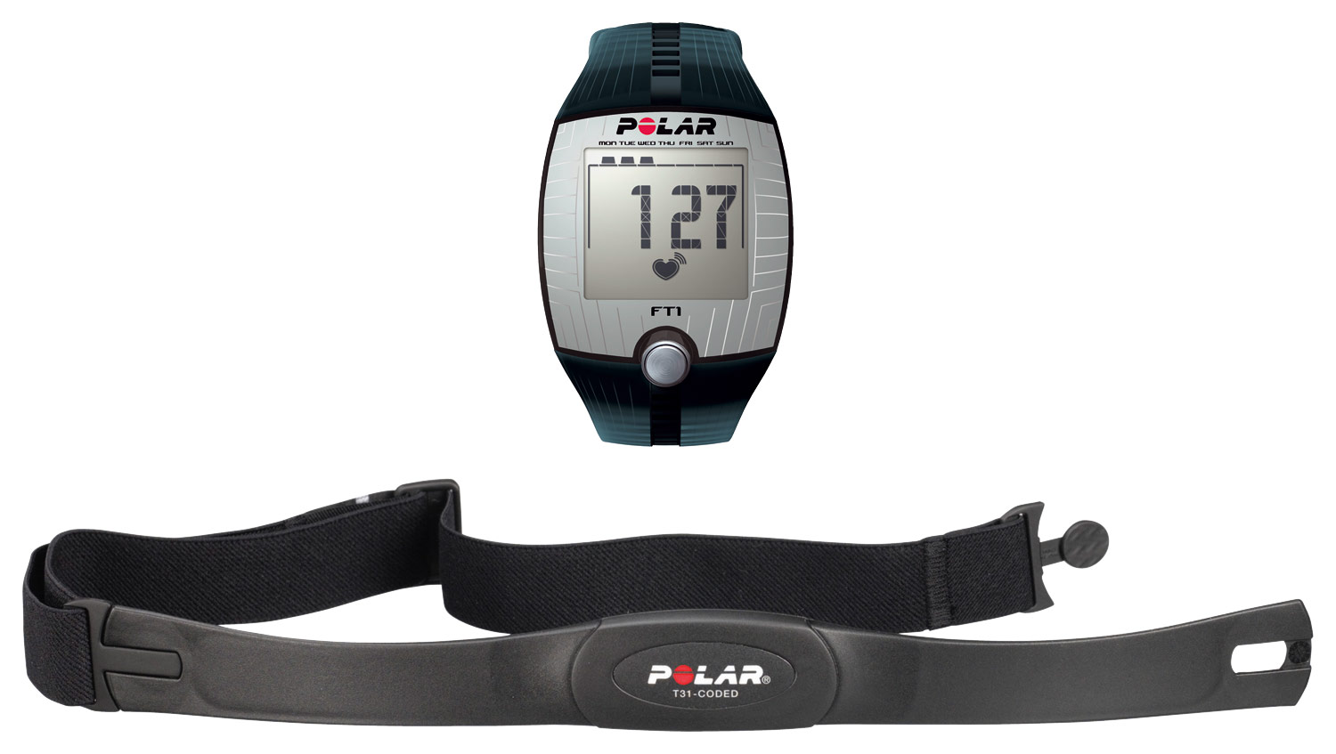 Best Buy: Polar FT1 Watch with Heart Rate Monitor Blue 90051027