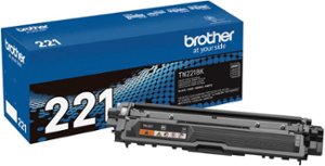 Brother - TN221BK Standard-Yield Toner Cartridge - Black - Front_Zoom