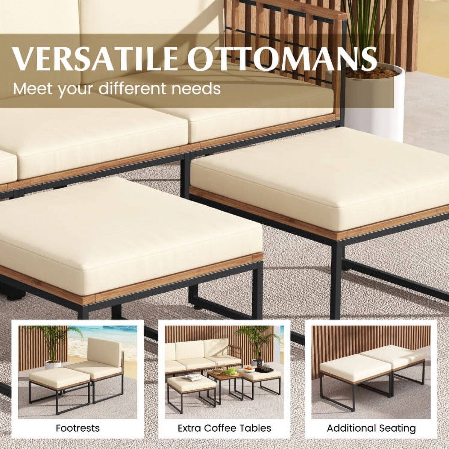 VERSATILE OTTOMANS  
Meet your different needs  

Footrests  
Extra Coffee Tables  
Additional Seating