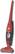 Angle Standard. Dirt Devil - Flip Stick Bagless Upright Vacuum - Red.