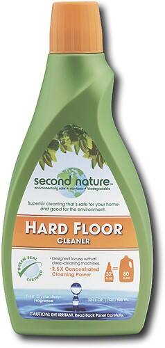 Front Standard. Second Nature - 32 Oz. Hard Floor Cleaner.