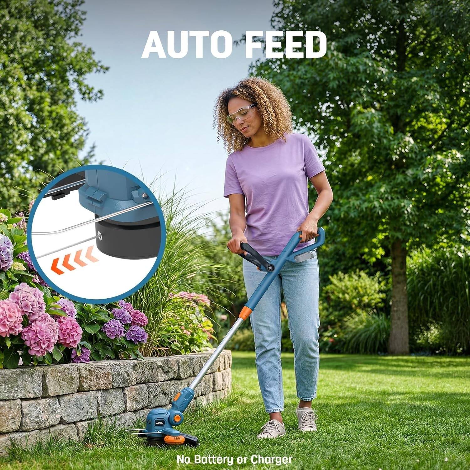 AUTO FEED  
No Battery or Charger