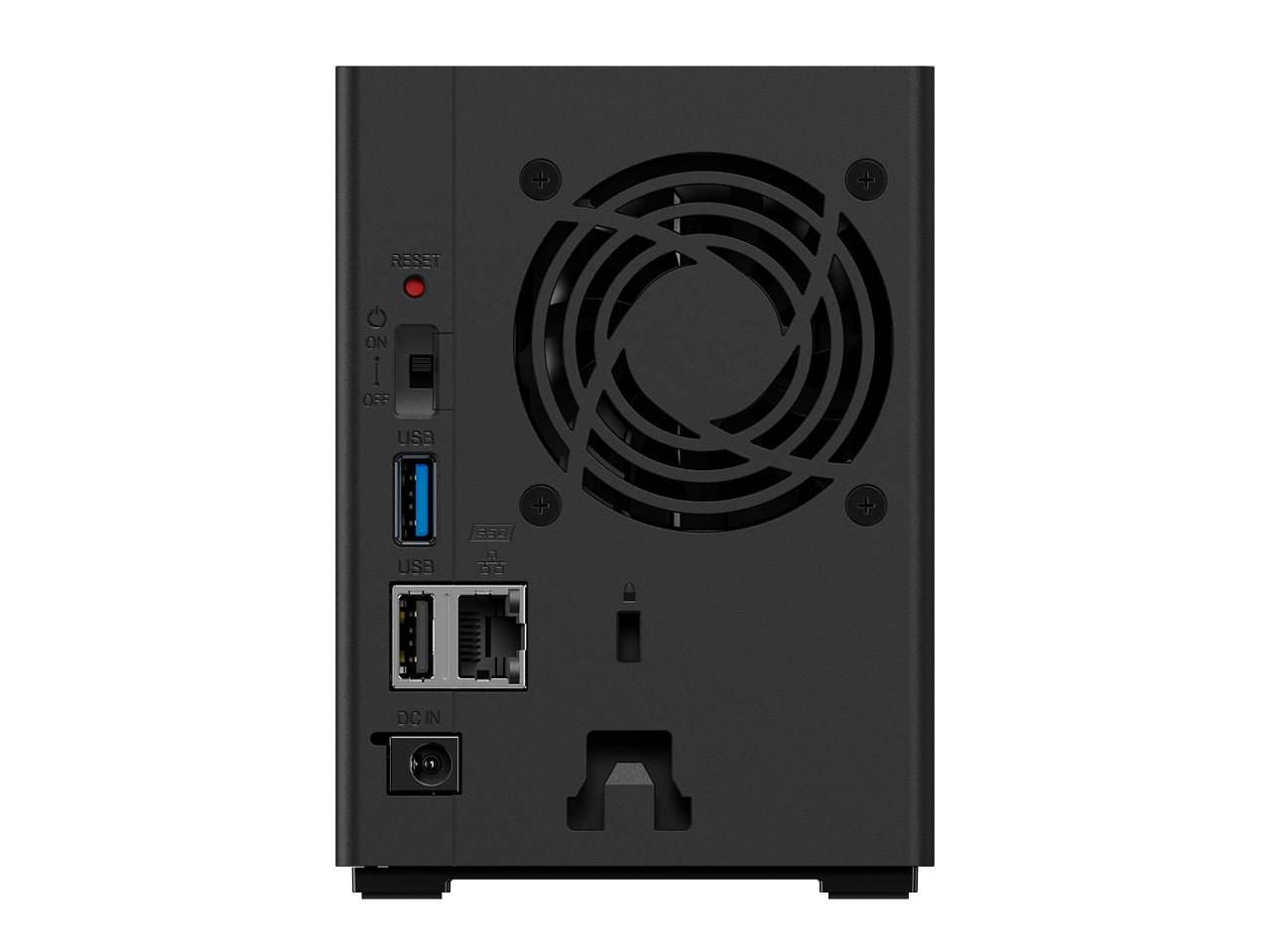 + + RESET ON/OFF USB 2 + + USB a DC IN