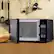 Alt View 4. Commercial Chef - COMMERCIAL CHEF Countertop Microwave Oven 0.9 Cu. Ft. 900W, Black - Black.