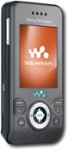 Angle Standard. Sony Ericsson - Walkman W-580i Mobile Phone (Unlocked) - Urban Gray.