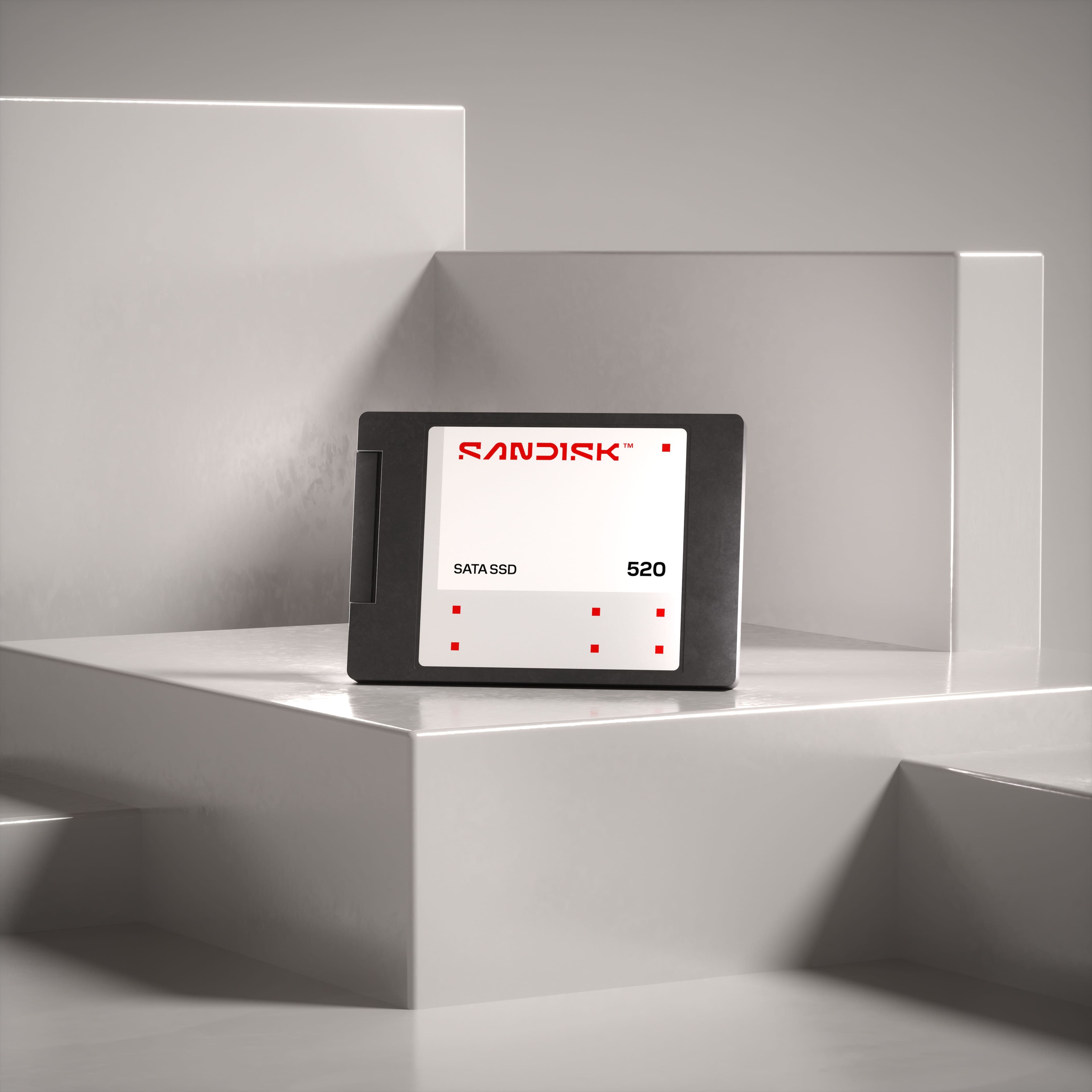 SANDISK 2TB 520 Internal SATA SSD, 2.5”/7mm, up to 560 MB/s read