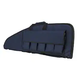 NcSTAR - Vism Soft Padded Rifle Case, 36"L x 13"H, Blue with Black Trim - Black/Blue
