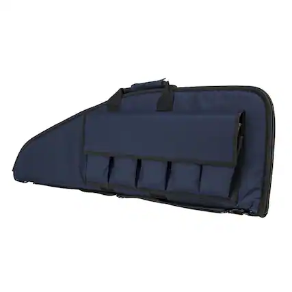 Front. NcSTAR - NcSTAR Vism Soft Padded Rifle Case, 36"L x 13"H, Blue with Black Trim - Blue/Black.