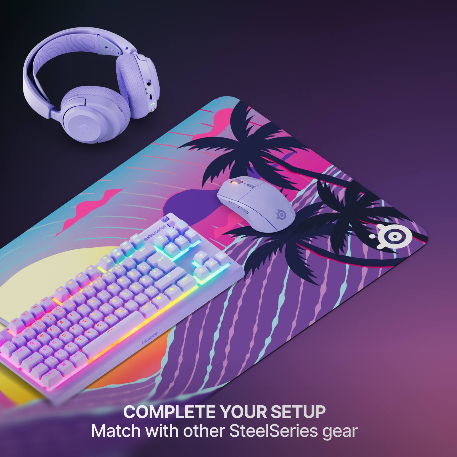 @steelseries 1
@stoobories
COMPLETE YOUR SETUP
Match with other SteelSeries gear