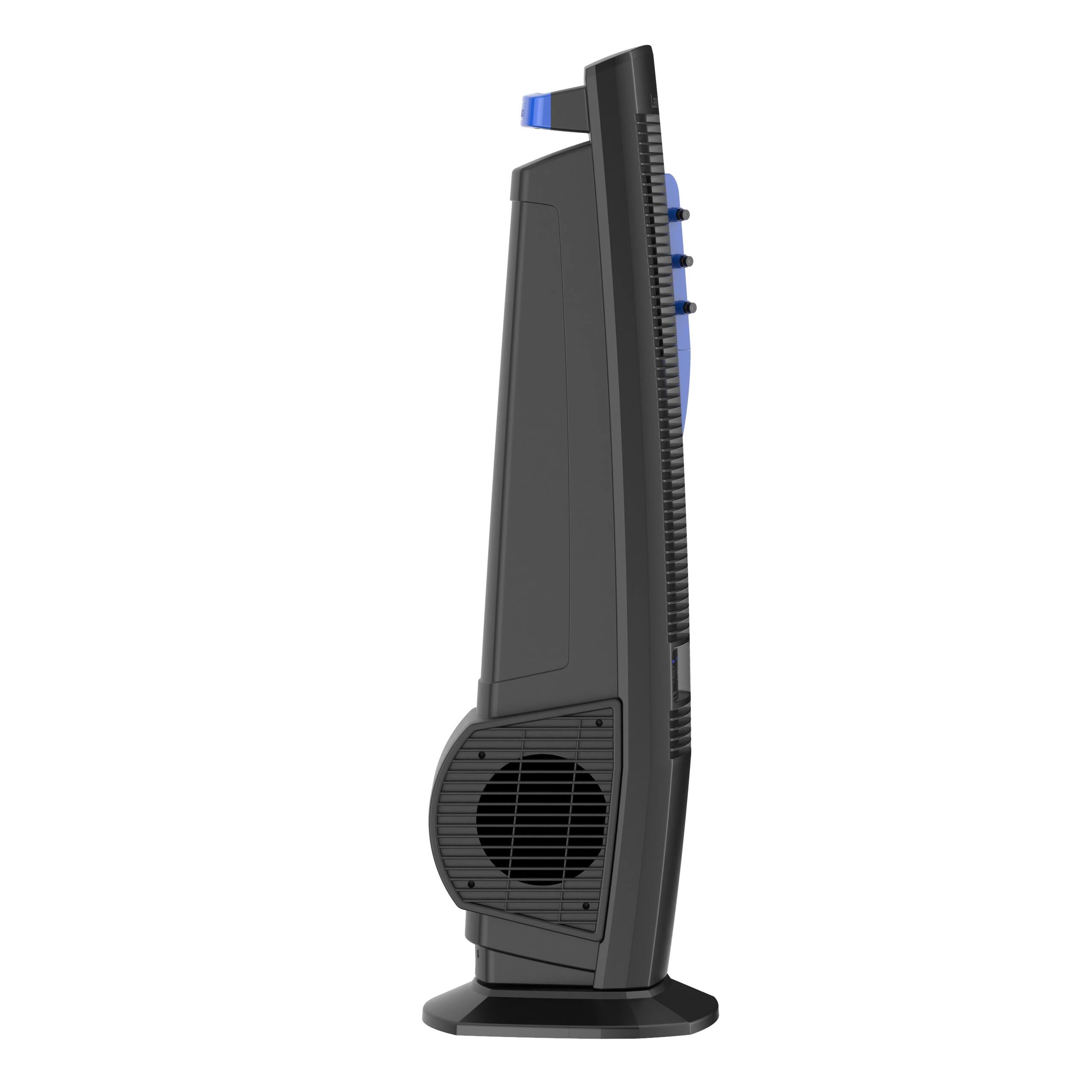 Alt View 14. Lasko - Lasko 42” Misto® Outdoor Living 4-Speed Oscillating Misting Tower Fan, Black - Black.