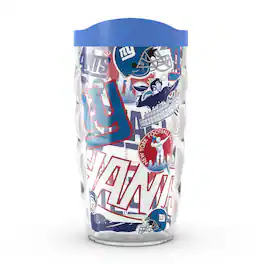 Tervis - New York Giants 10oz. Allover Classic Wavy Tumbler - Multicolor