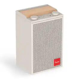 Fender - Audio ELIE 6 Bluetooth Speaker - 60W Subwoofer, Driver & Tweeter, 4-Channel Input, 18-Hr Battery, Spatial Audio - Olympic White