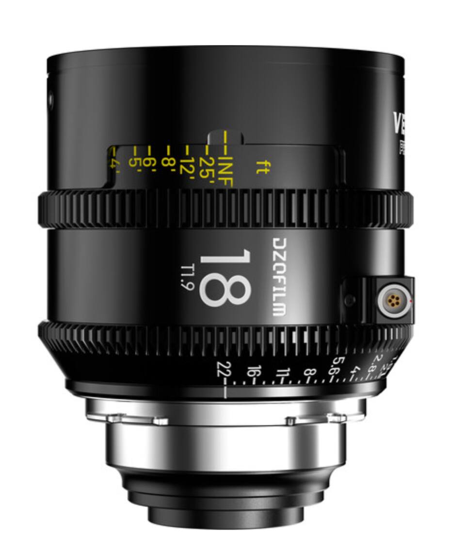 DZOfilm Vespid2 18mm T1.9 Prime Lens (ARRI PL, Feet) DZO-V218IH