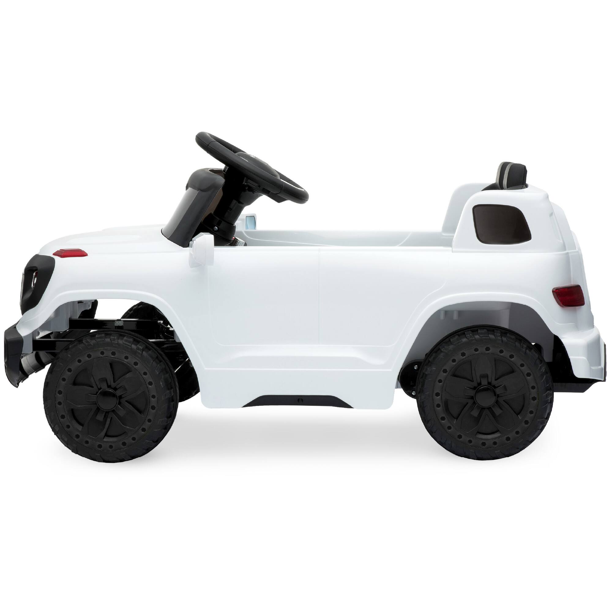 Alt View 2. Best Choice Products - Best Choice Products 6V Ride On Car Truck w/ Parent Control, 3 Speeds, LED Lights, MP3 Player - White - White.