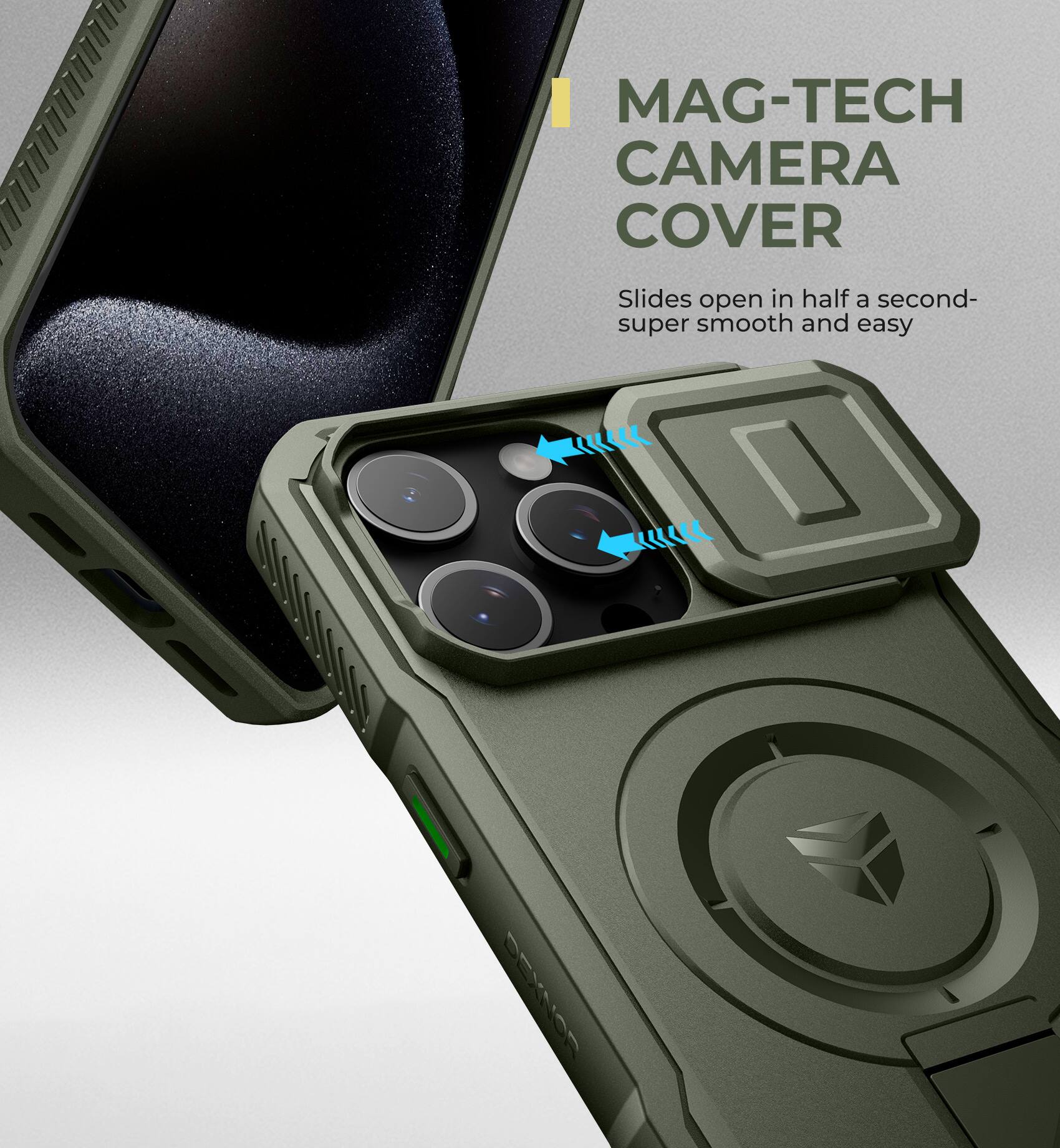 MAG-TECH CAMERA COVER  
Slides open in half a second- super smooth and easy  
S0000116 DEKNCR