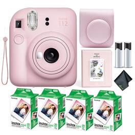 Fujifilm - INSTAX MINI 12 Instant Film Camera with Instant Film - Blossom Pink