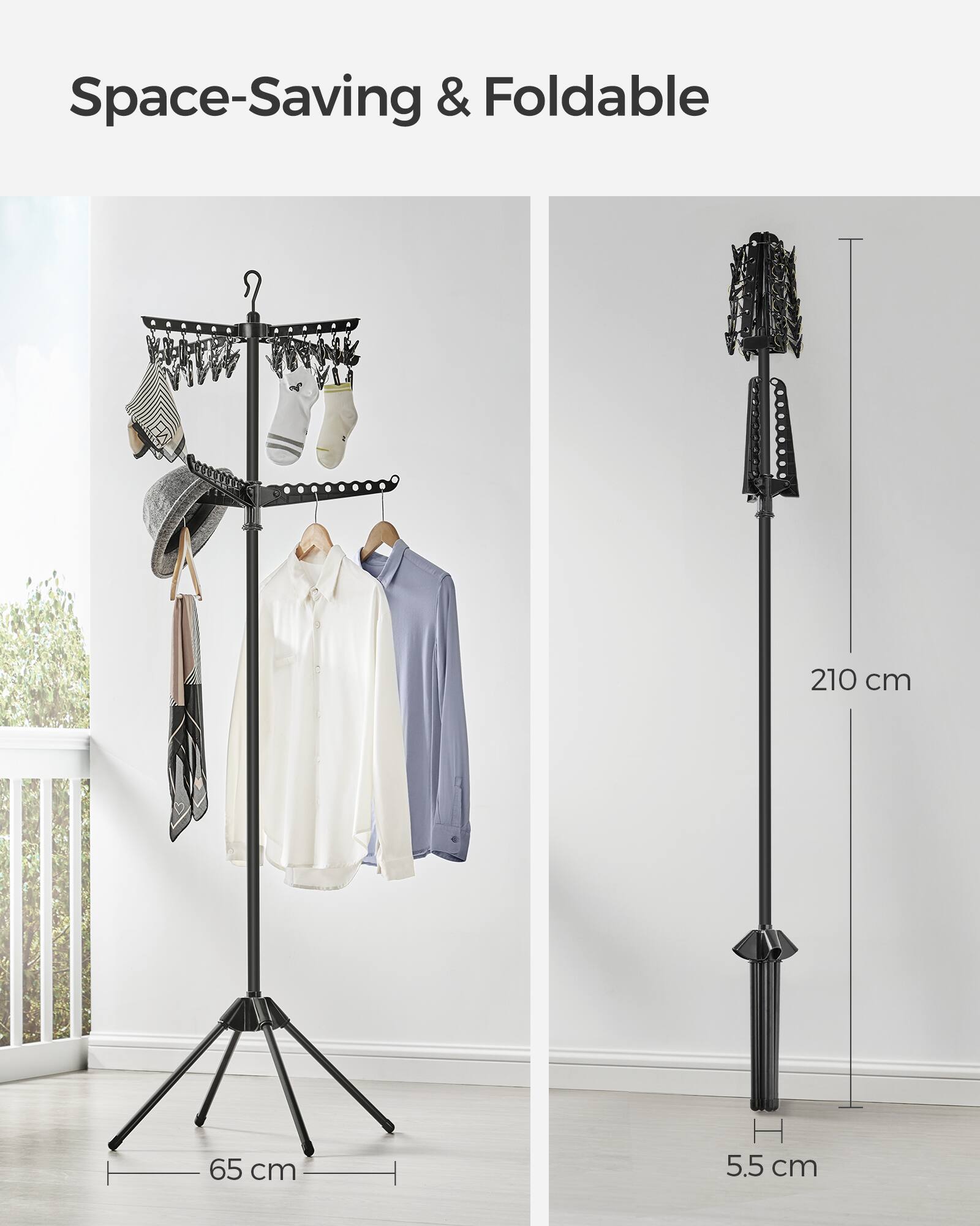 Space-Saving & Foldable

210 cm

65 cm

5.5 cm