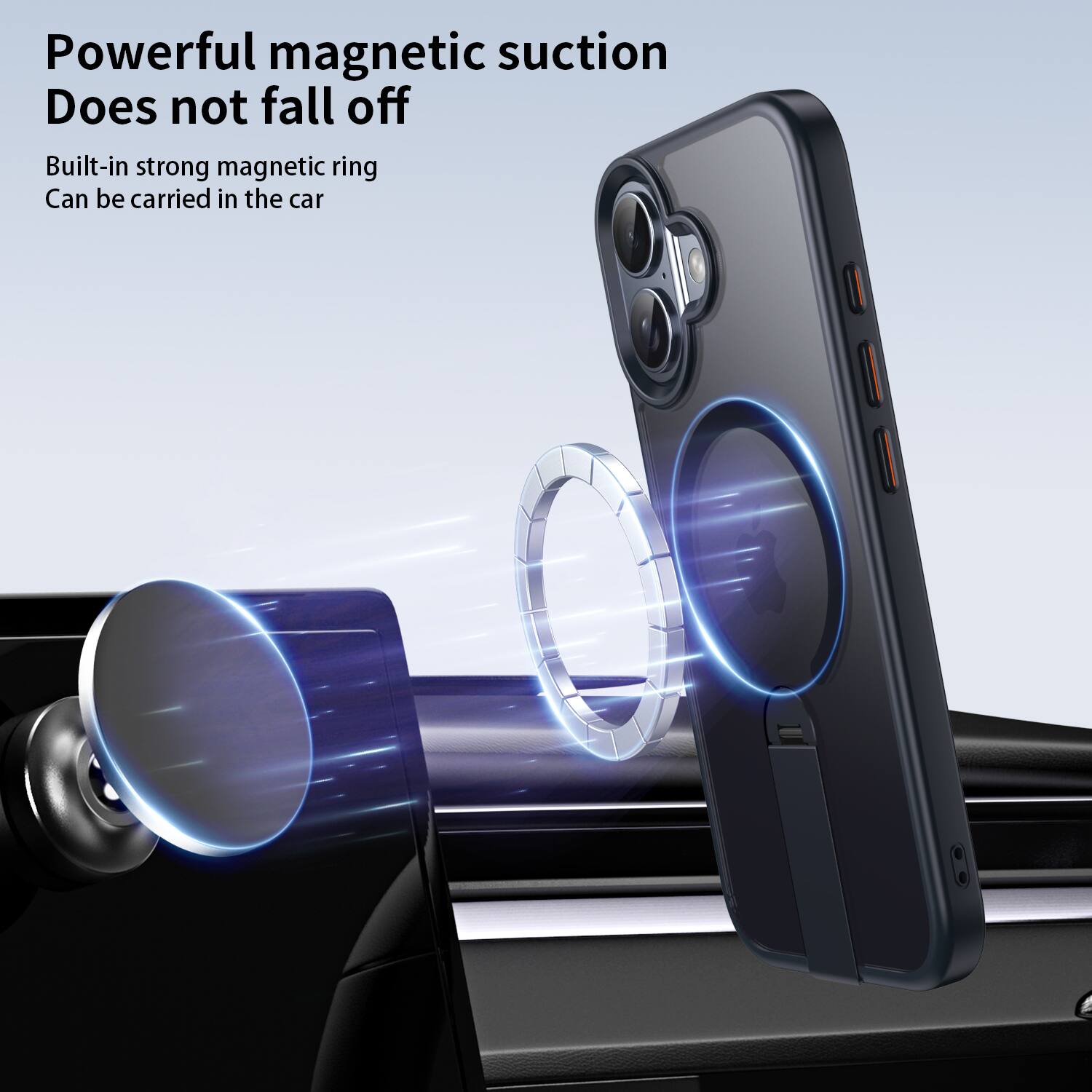 Dteck for Apple iPhone 17 Magnetic Case,Support Wireless Charging,Slim ...