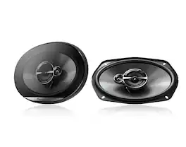 Pioneer - 6" x 9" 3-way Coaxial Speakers (Pair) - Black