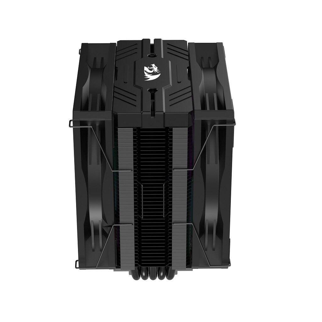 Alt View 1. REDRAGON - CC-2177 CPU Air Cooler Mighty 260w CPU Cooler - Black.