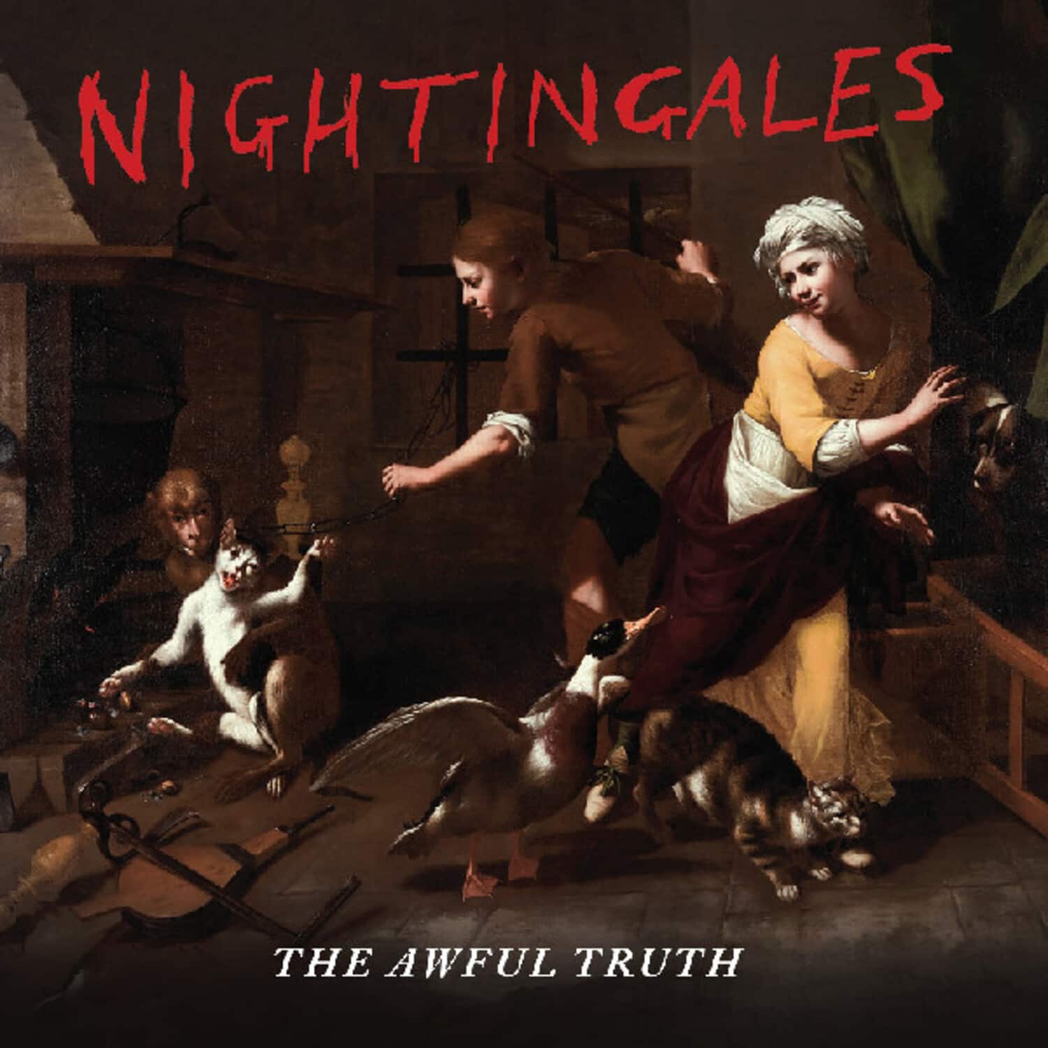 The Nightingales - The Awful Truth   - VINYL LP