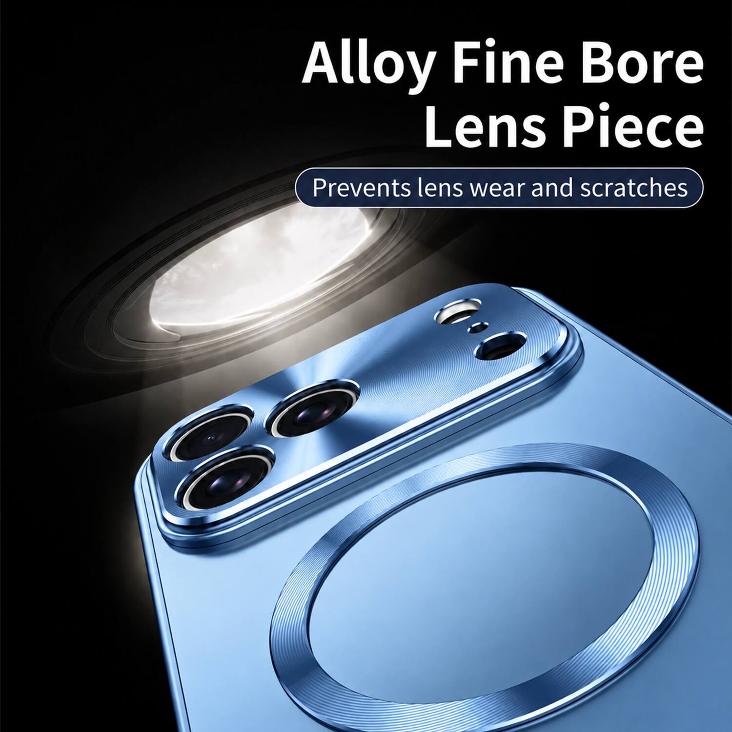 Alloy Fine Bore Lens Piece  
Prevents lens wear and scratches