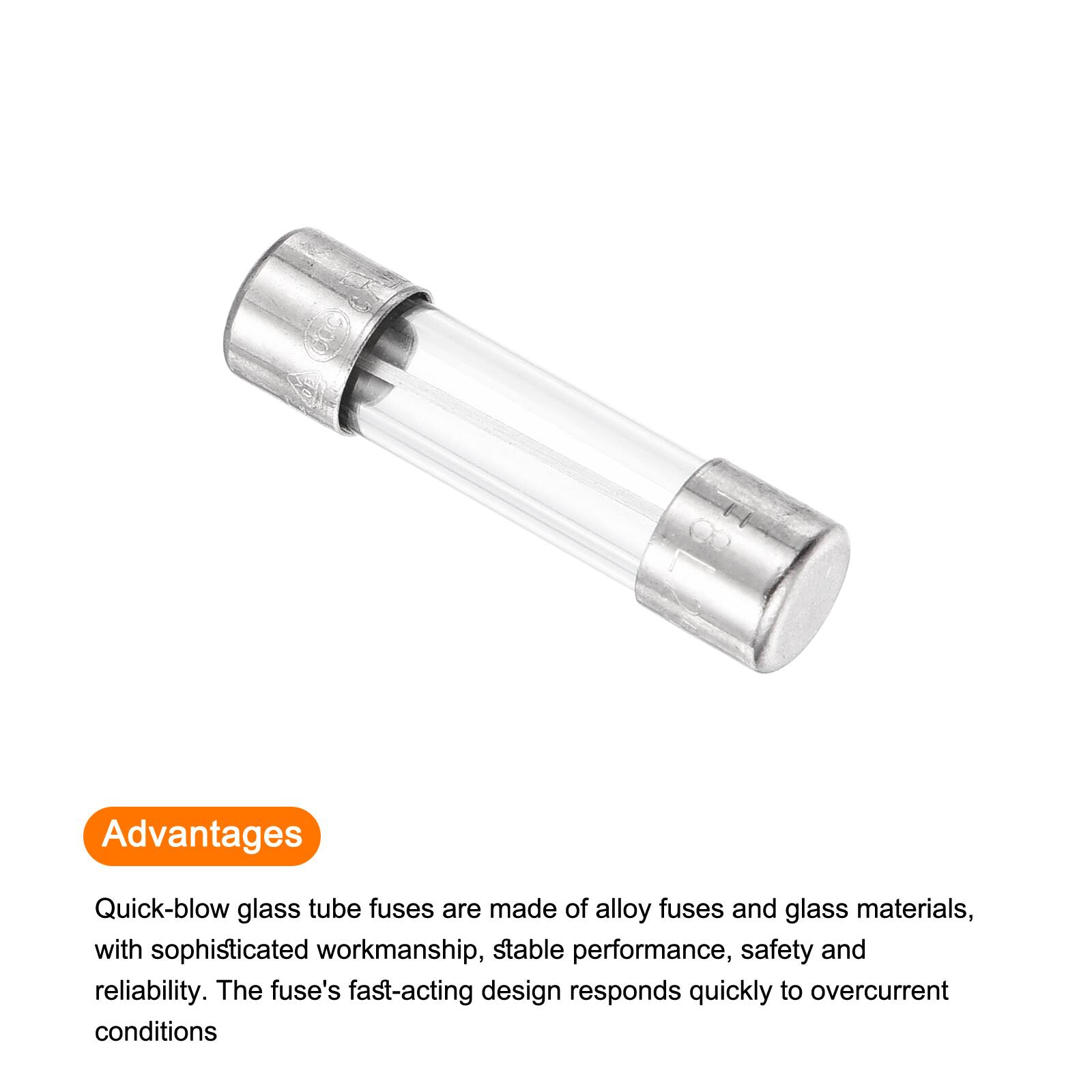 CUC Advantages

Quick-blow glass tube fuses are made of alloy fuses and glass materials, with sophisticated workmanship, stable performance, safety and reliability. The fuse's fast-acting design responds quickly to overcurrent conditions
