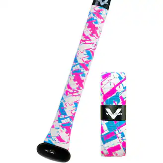 Vulcan ASP Series 1.0mm Advanced Polymer Bat Grip Tape Wrap - Cotton Candy