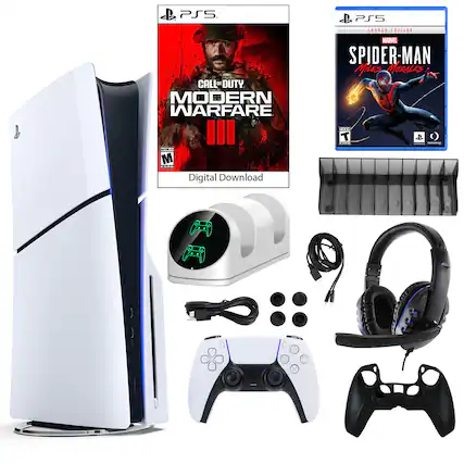 PS5 PSS LABRCH EOLTAOR CALL OF DUTY MODERN WARFARE MARVEL SPIDER-MAN Miles Morales Digital Download