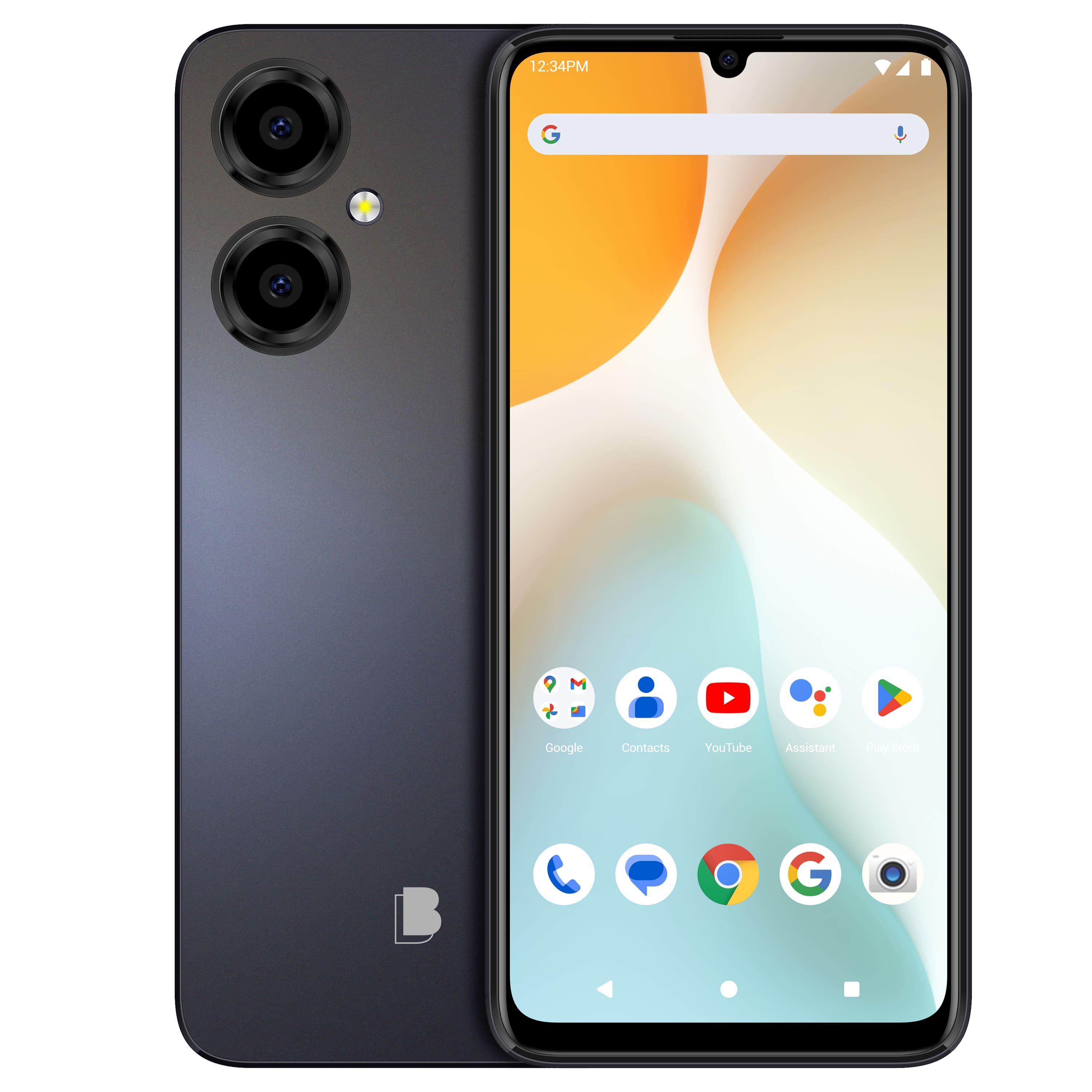 BLU - G64 256GB (Unlocked) - Black - Front_Zoom