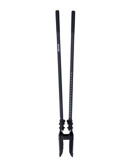 VEVOR - Post Hole Digger, Heavy Duty Post Hole Digger with Fiberglass Handle, Manual Hole Digger with Scale Markings - Black