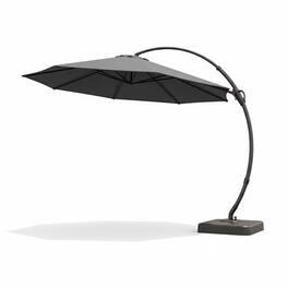 Boyel Living - 11ft Luxury Cantilever Patio Umbrella UV Protection - Gray