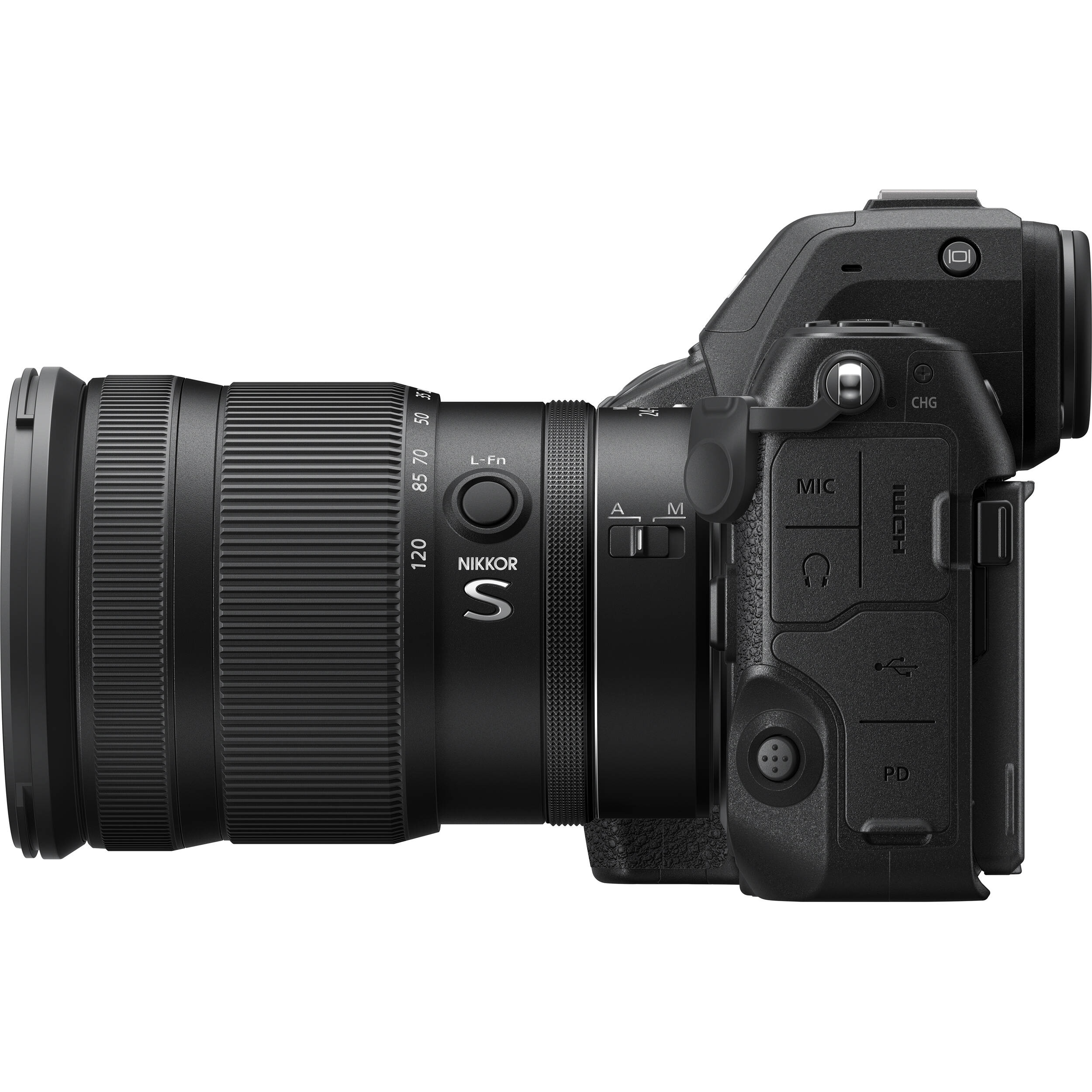 M 50 CHG 70 85 120 L -Fn NIKKOR S A M MIC ICH PD