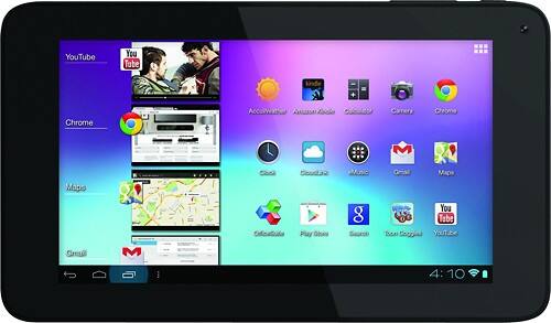 Coby Tablet with Google Play and Google Mobile Services 