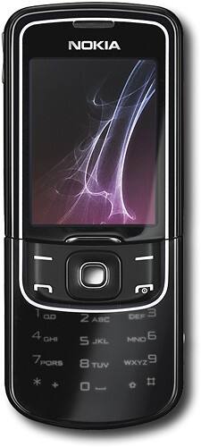 Best Buy: Nokia 8600 Cell Phone (Unlocked) Black 8600