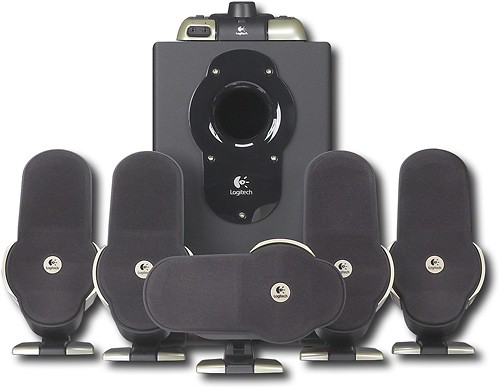 Best Buy: Logitech 5.1 Sound Speaker System 980-000100