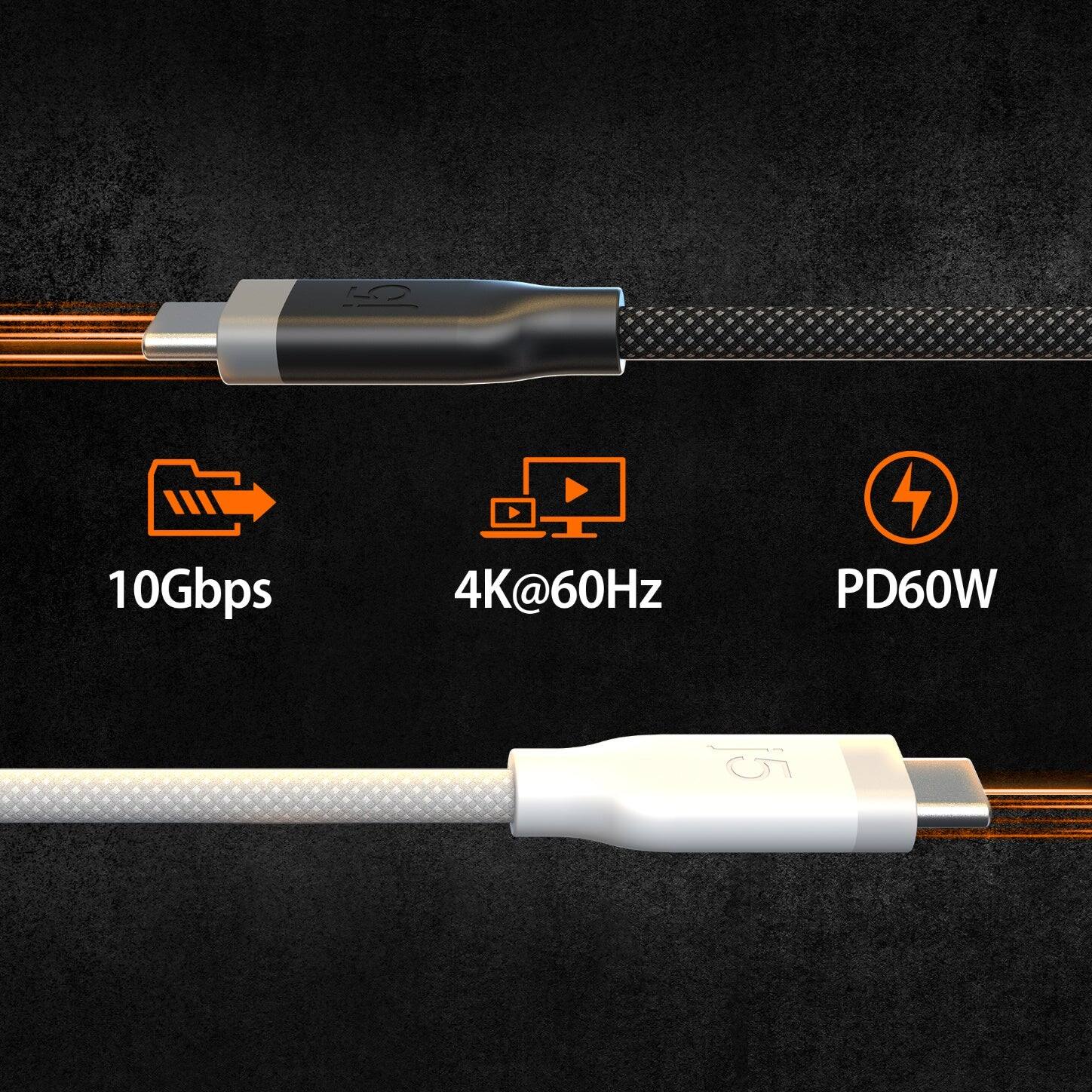 5 10Gbps 4K@60Hz 4 PD60W